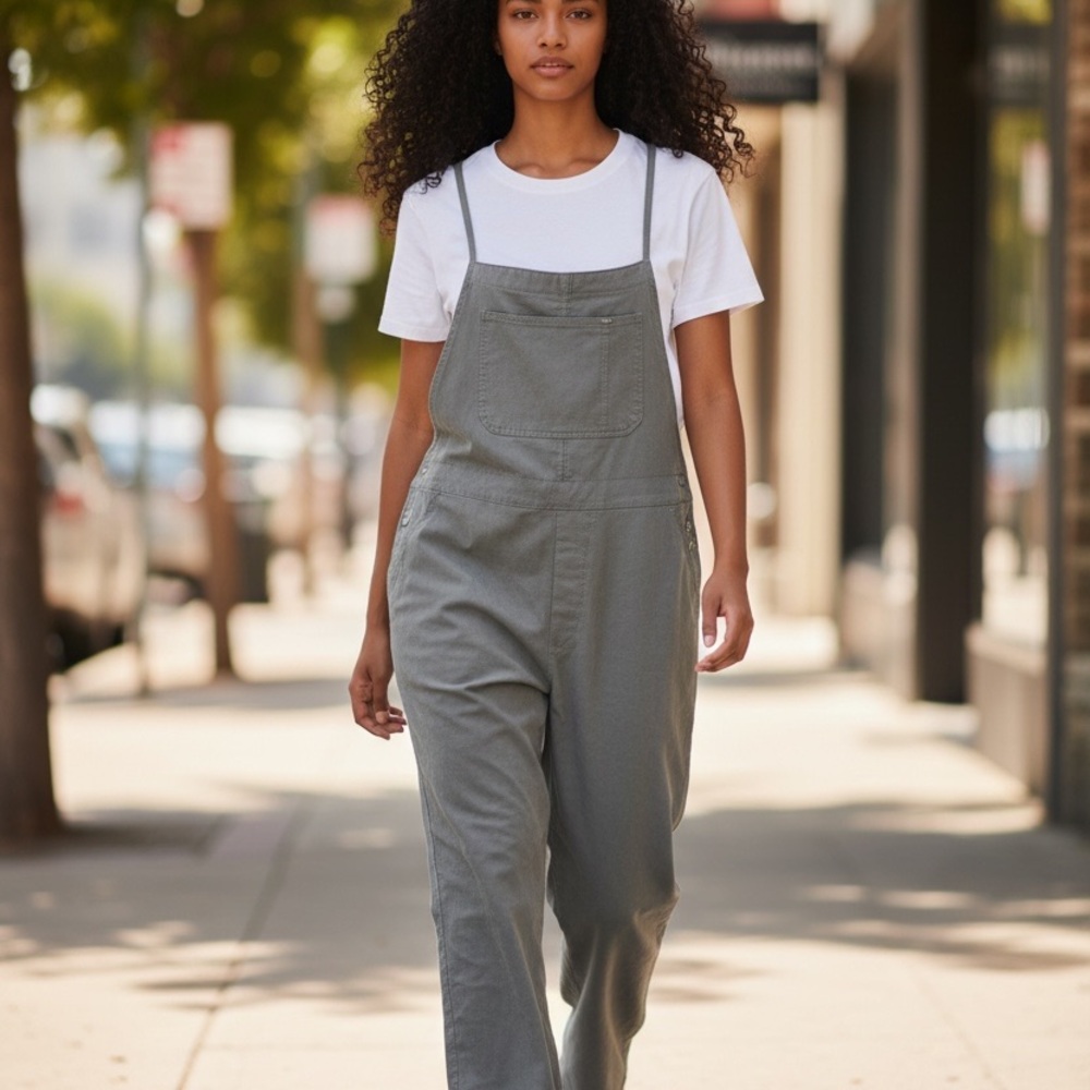 SHEIN Women's spaghetti long length pocket jumpsuit size 2X or 14 casual wear